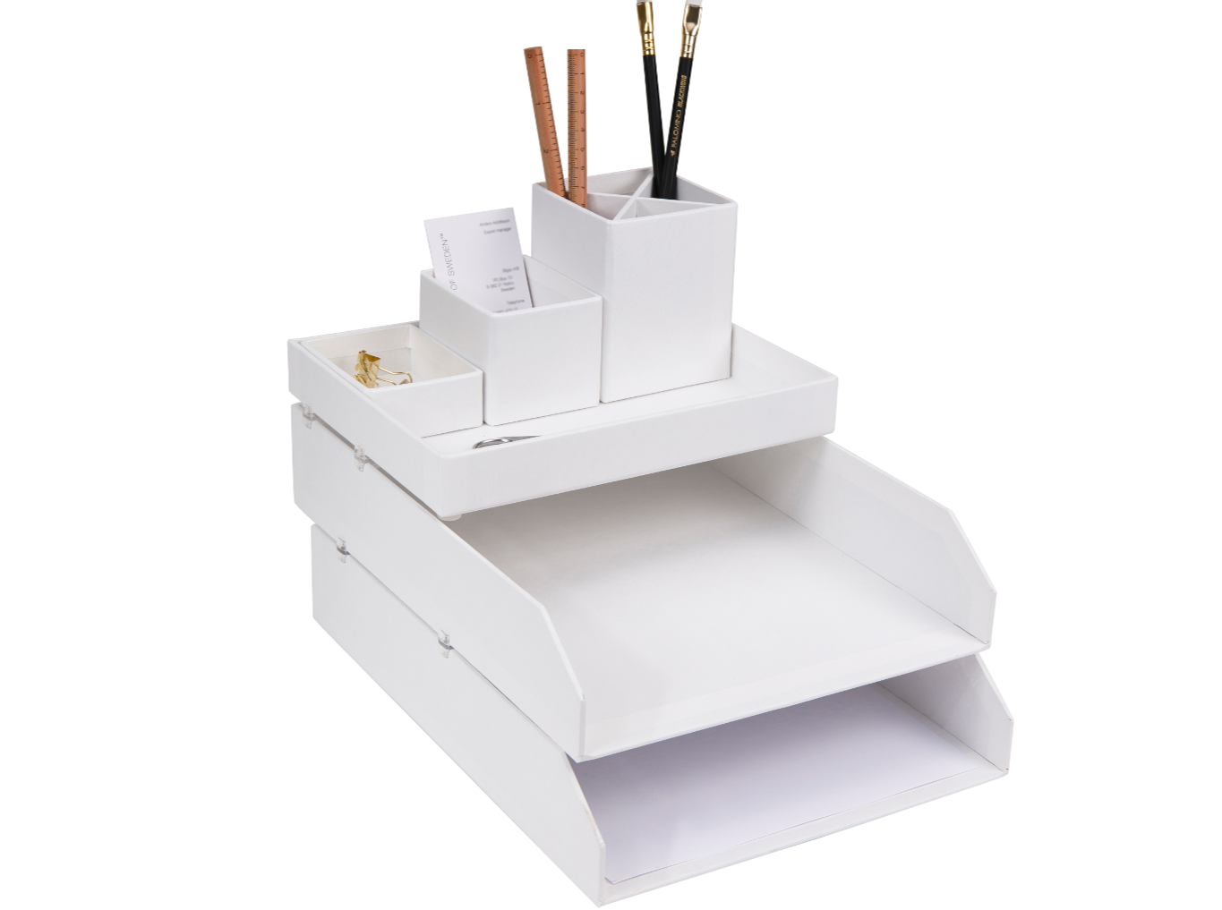 Schreibtisch-Organizer Lena 4-teilig