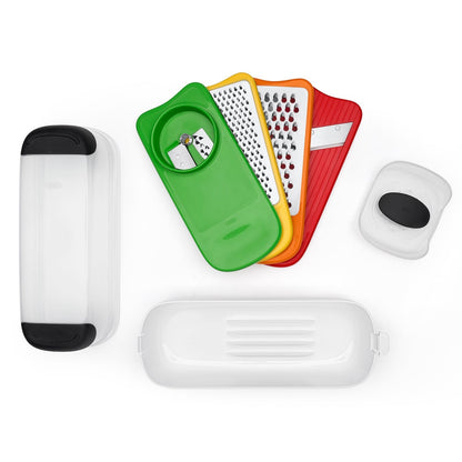 Spiralschneider-, Reibe- und Hobel-Set